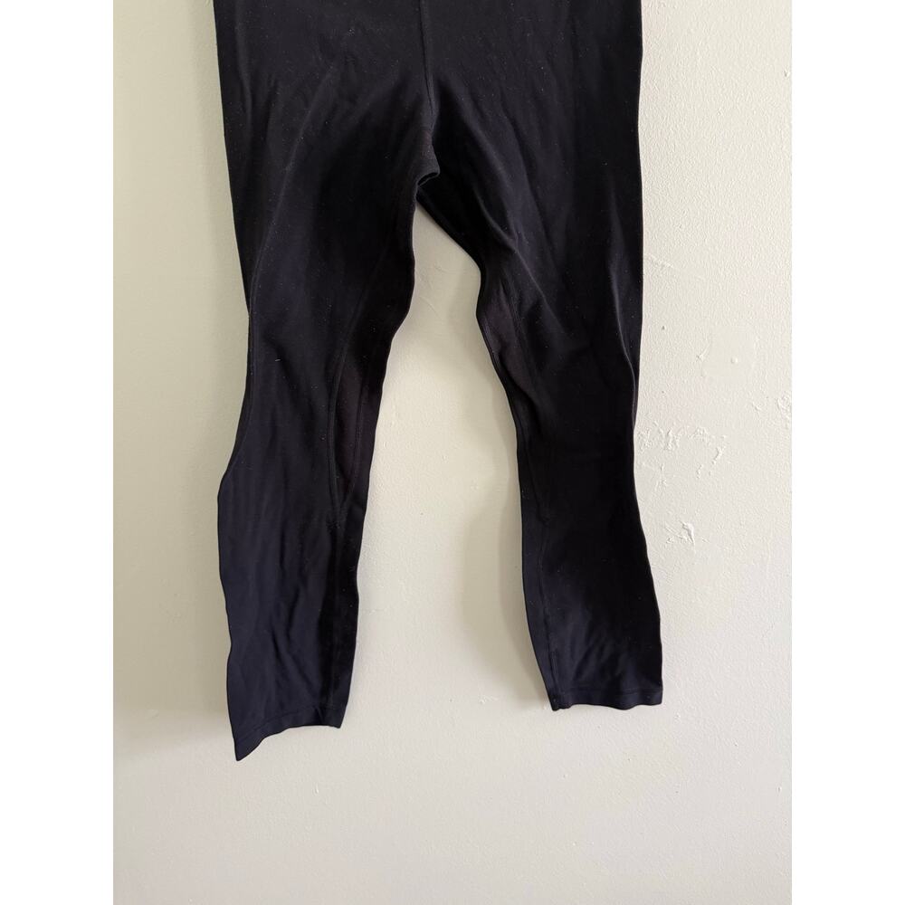 Lululemon | Black High Waist Align Leggings Cropped 23” Activewear Workout - Picture 4 of 11